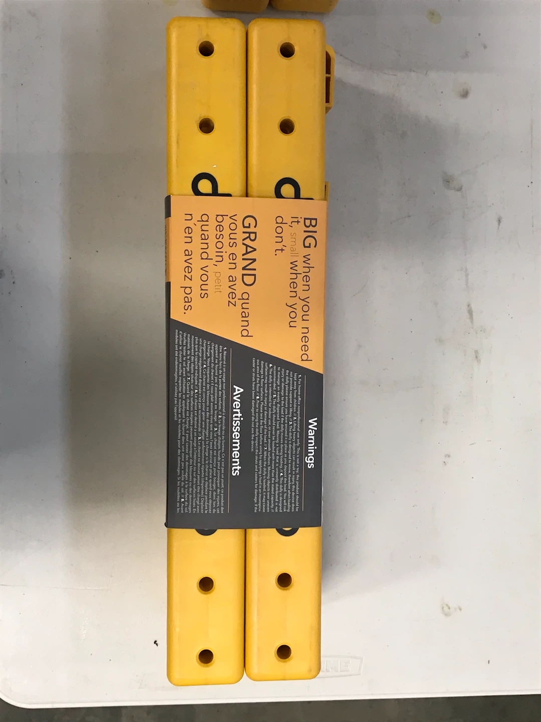 Dozop Dolly Set - Yellow -  $60 for the pair - photo 3