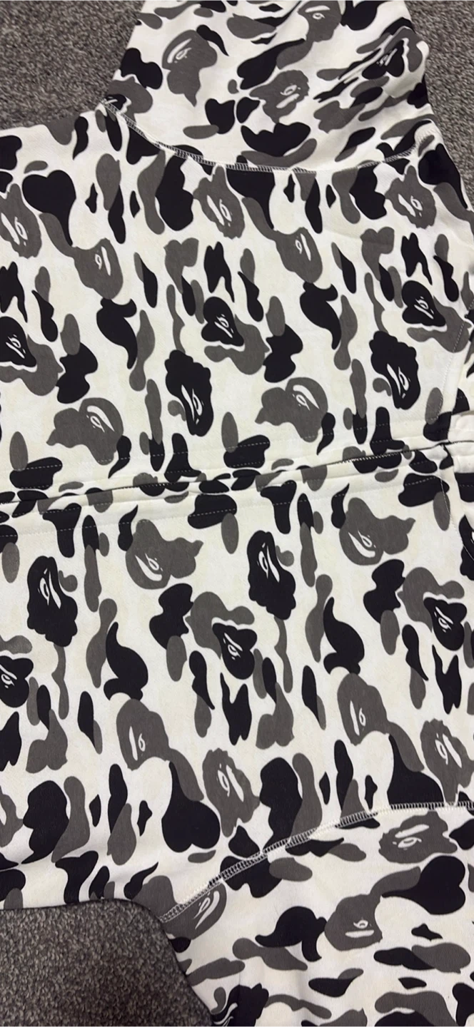 A Bathing Ape BAPE Full Zip Hoodie - Camo - photo 5
