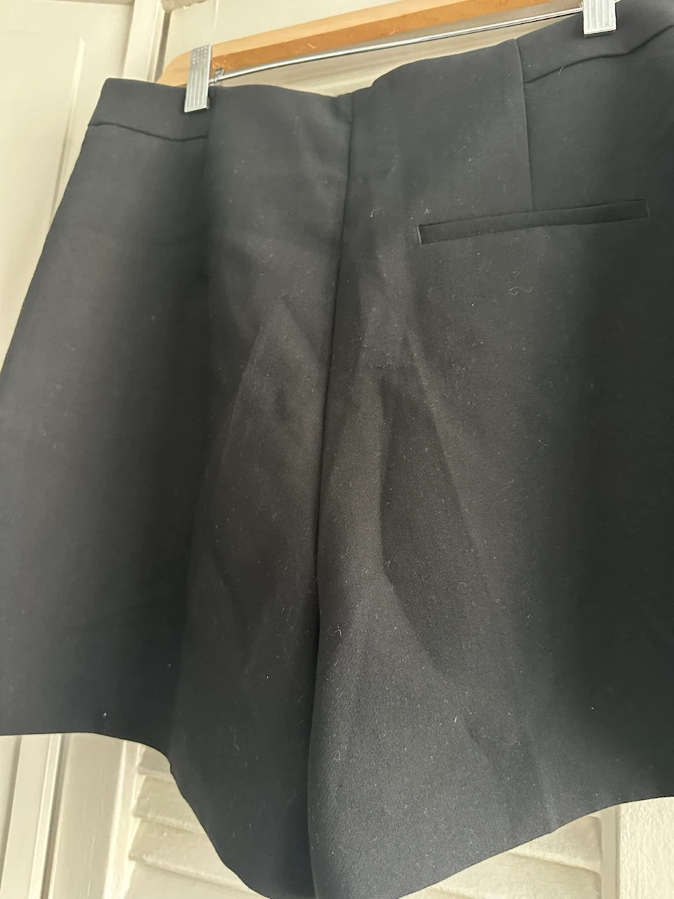 ZARA Black Sailor Button Shorts - photo 4