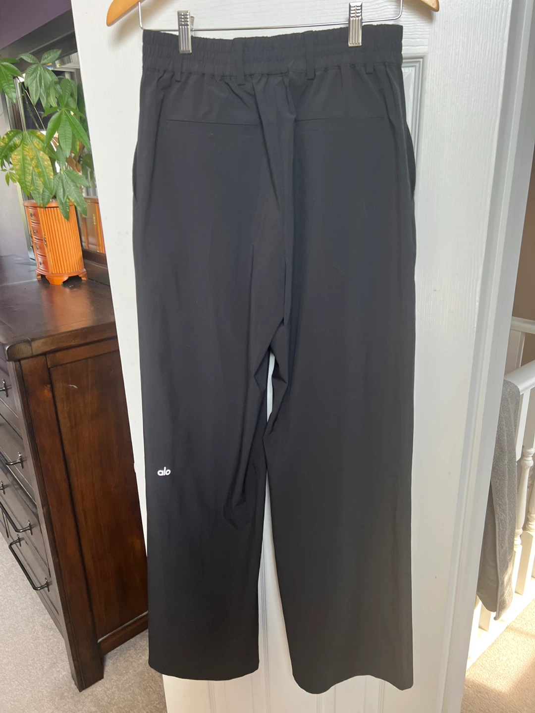 Alo Yoga Wide leg Black Pants size small - photo 3