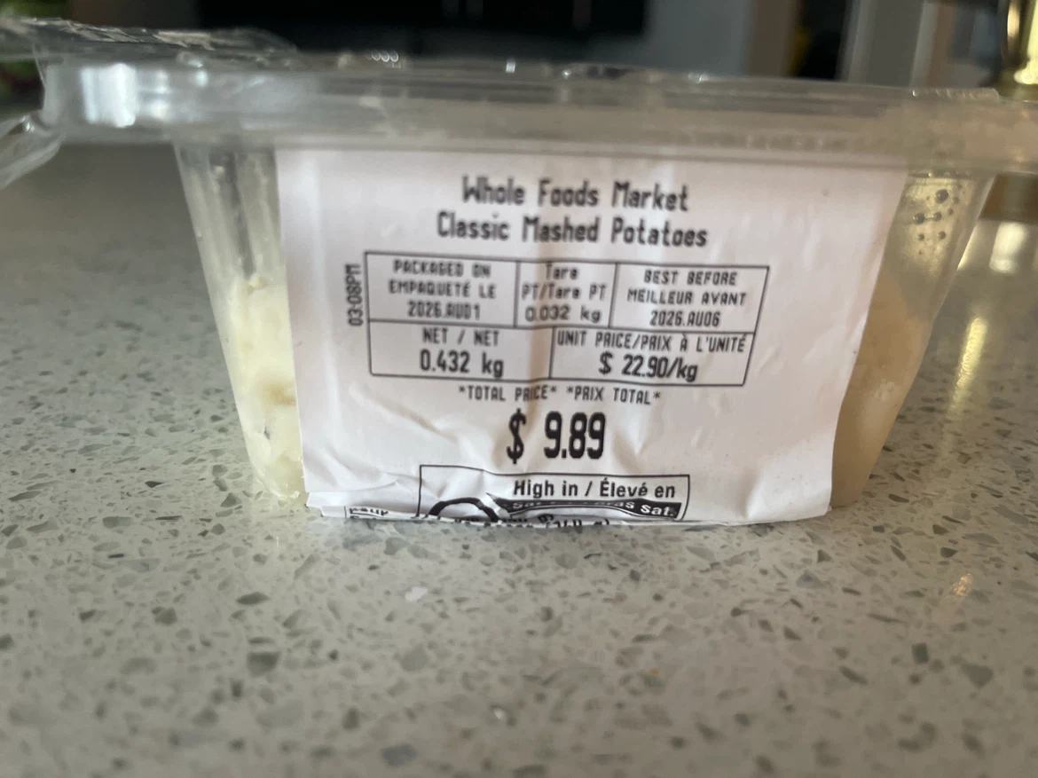 Whole Foods Market Classic Mashed Potatoes