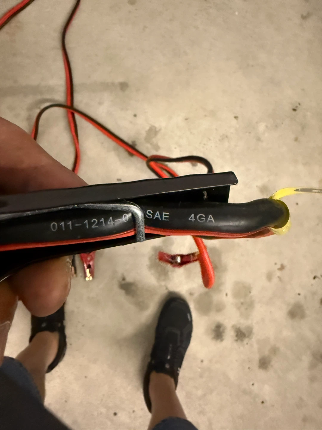 Jumper Cables 4 Gauge heavy duty - photo 2