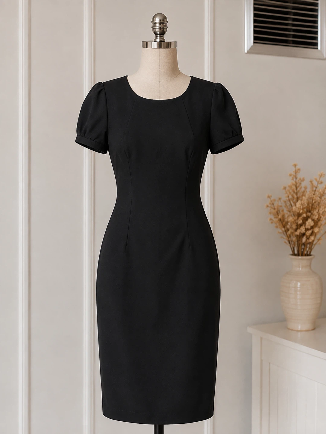 Banana Republic Black Sheath Dress