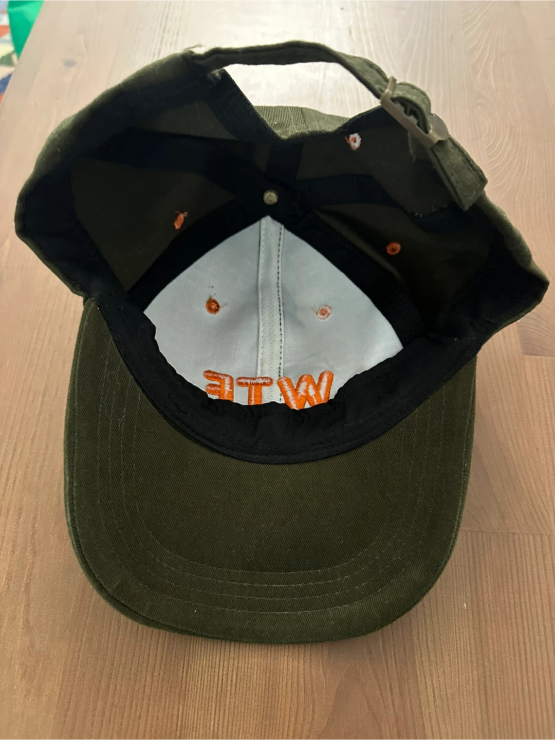 Green WTF Baseball Cap - photo 3