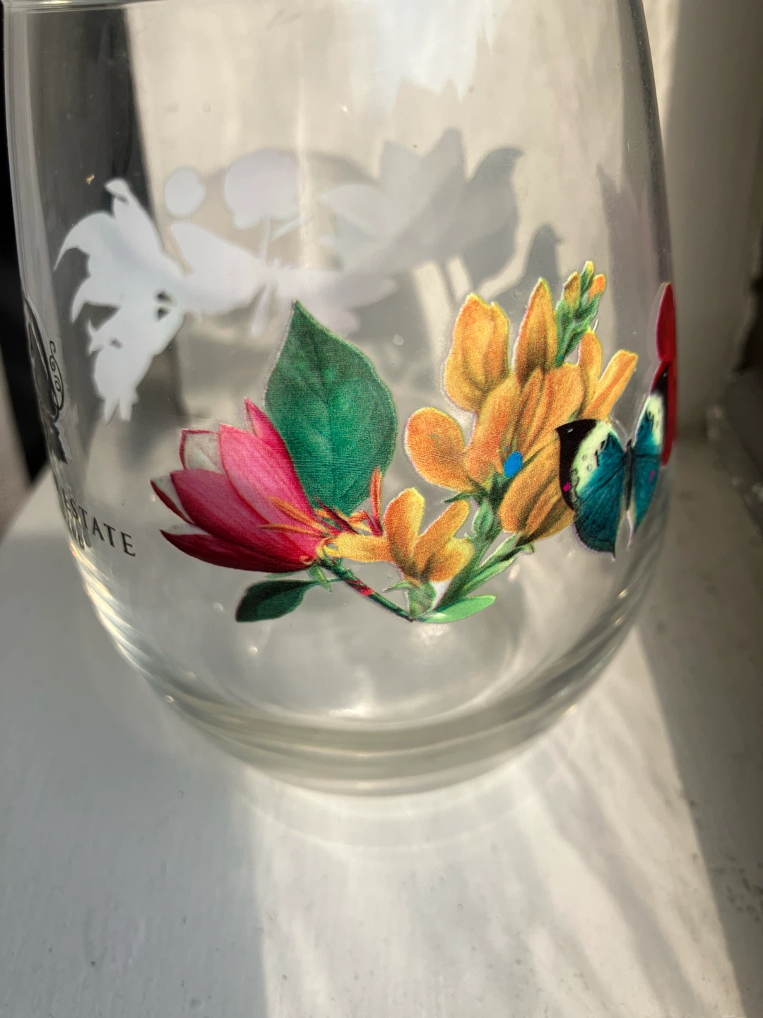 2 stemless wine glasses - photo 3