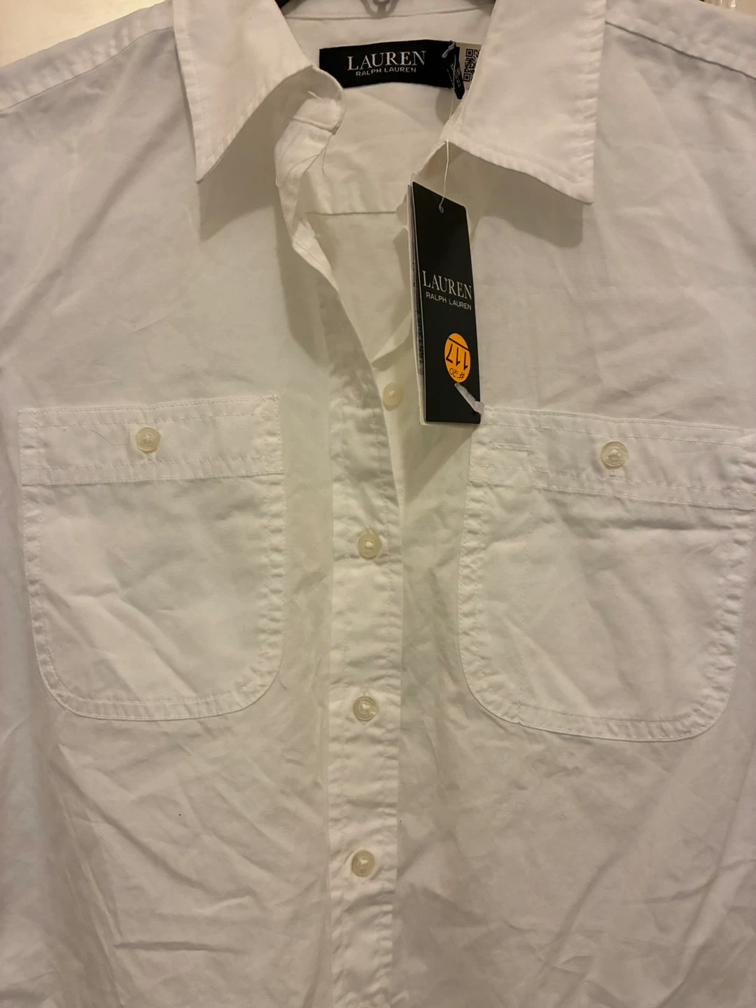 Lauren Ralph Lauren White Button-Up Shirt - XS - photo 2
