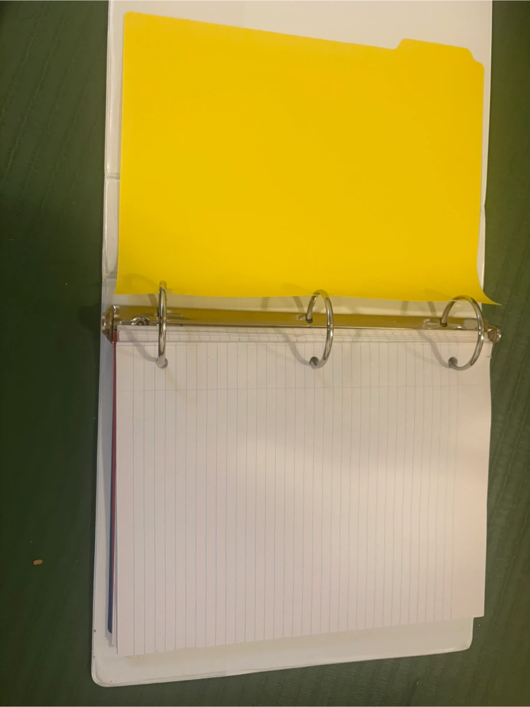 Binder Lot - White, Red, Blue, Black - photo 3