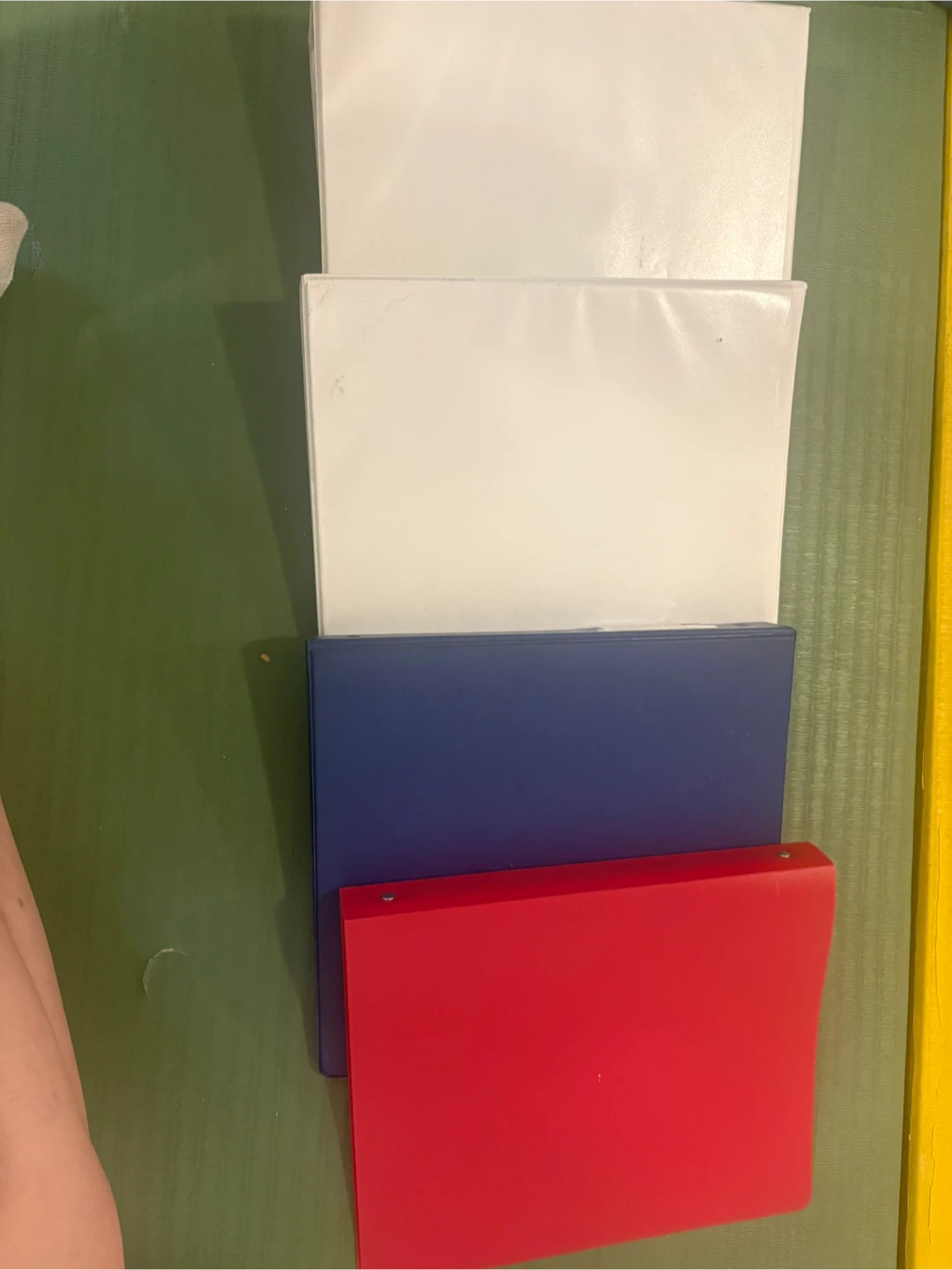 Binder Lot - White, Red, Blue, Black - photo 4