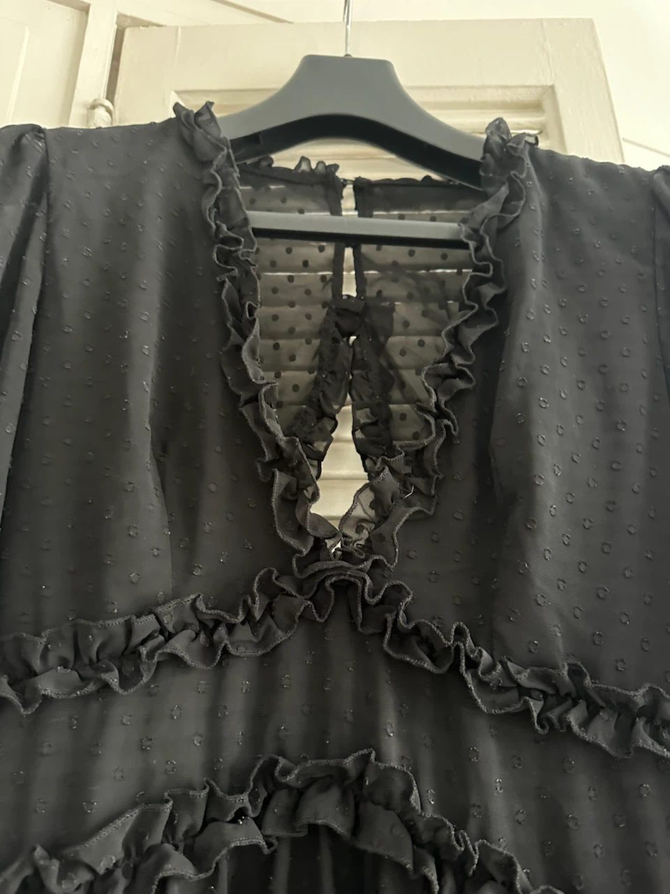 Perfect Black Ruffle Tiered Dress - photo 3