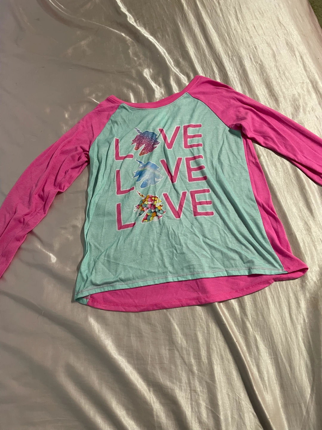 Unicorn Pajama Set - photo 2