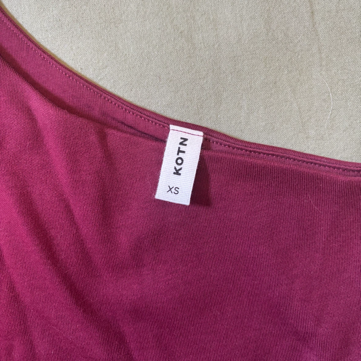 KOTN One Shoulder Long Sleeve Top - XS - photo 2