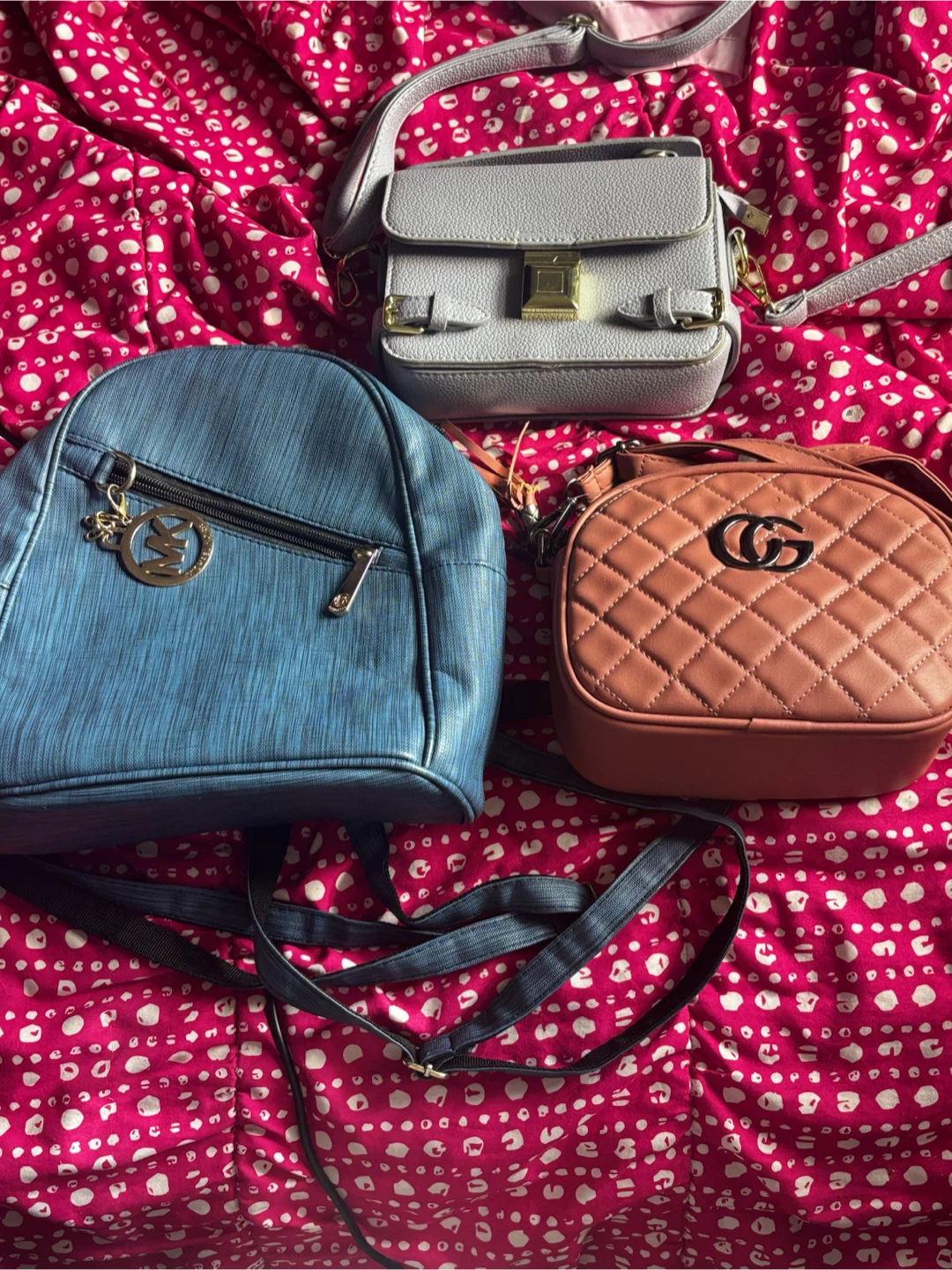 Bundle of 3 handbags