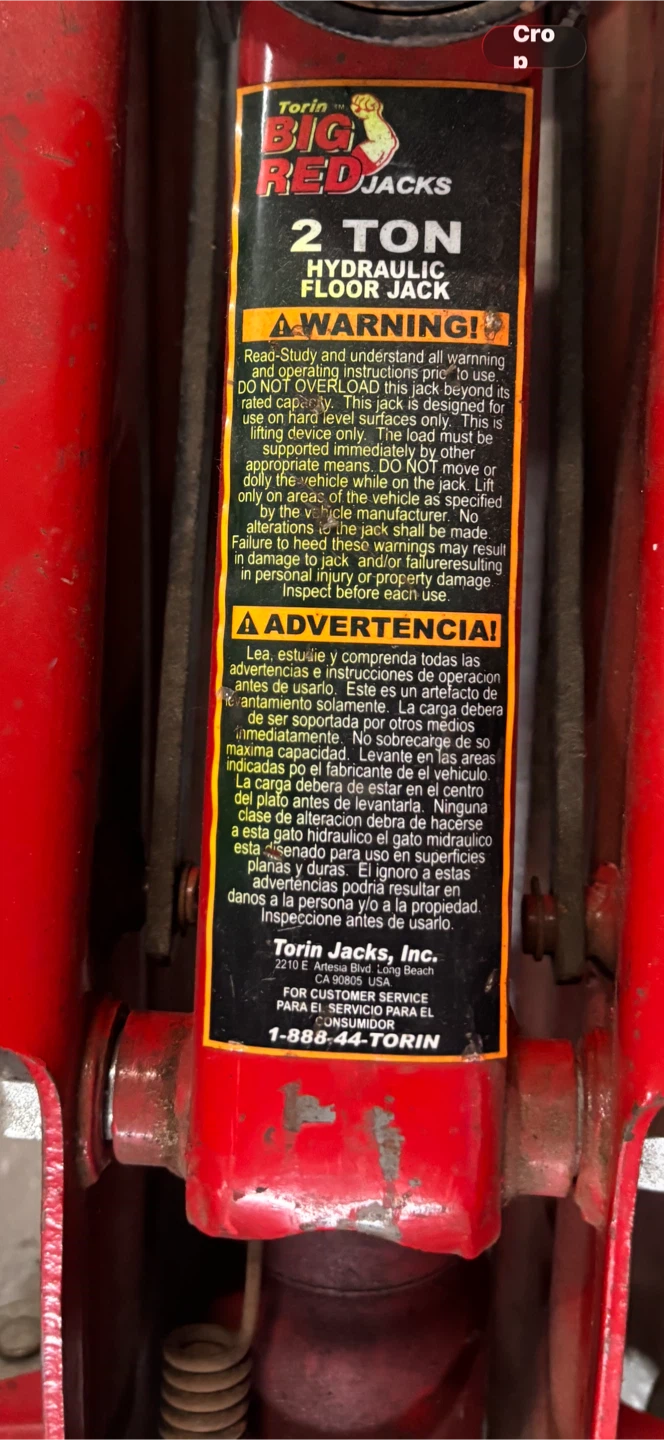 Big Red 2 Ton Hydraulic Floor Jack - photo 3