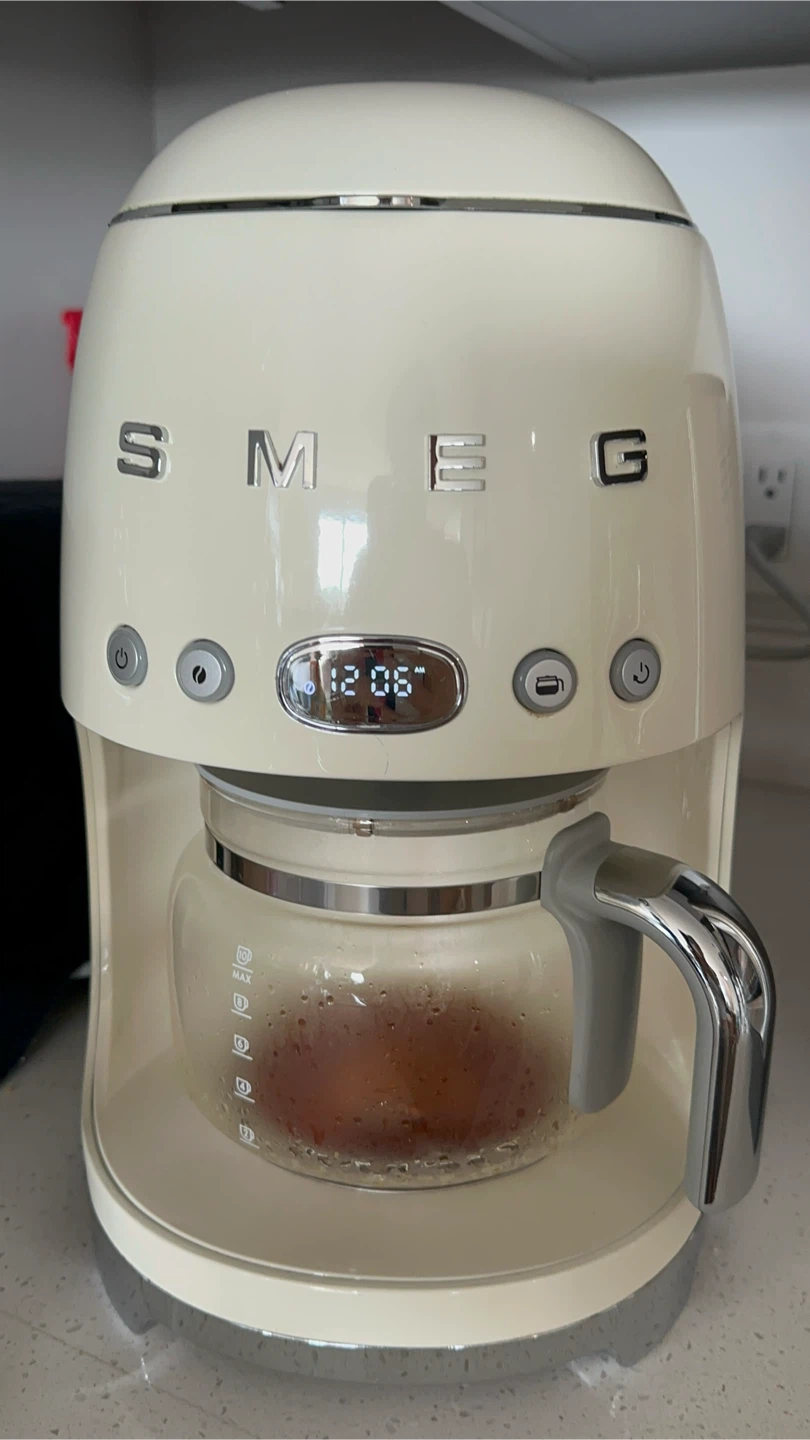 Smeg Drip Coffee Maker - Cream - photo 2