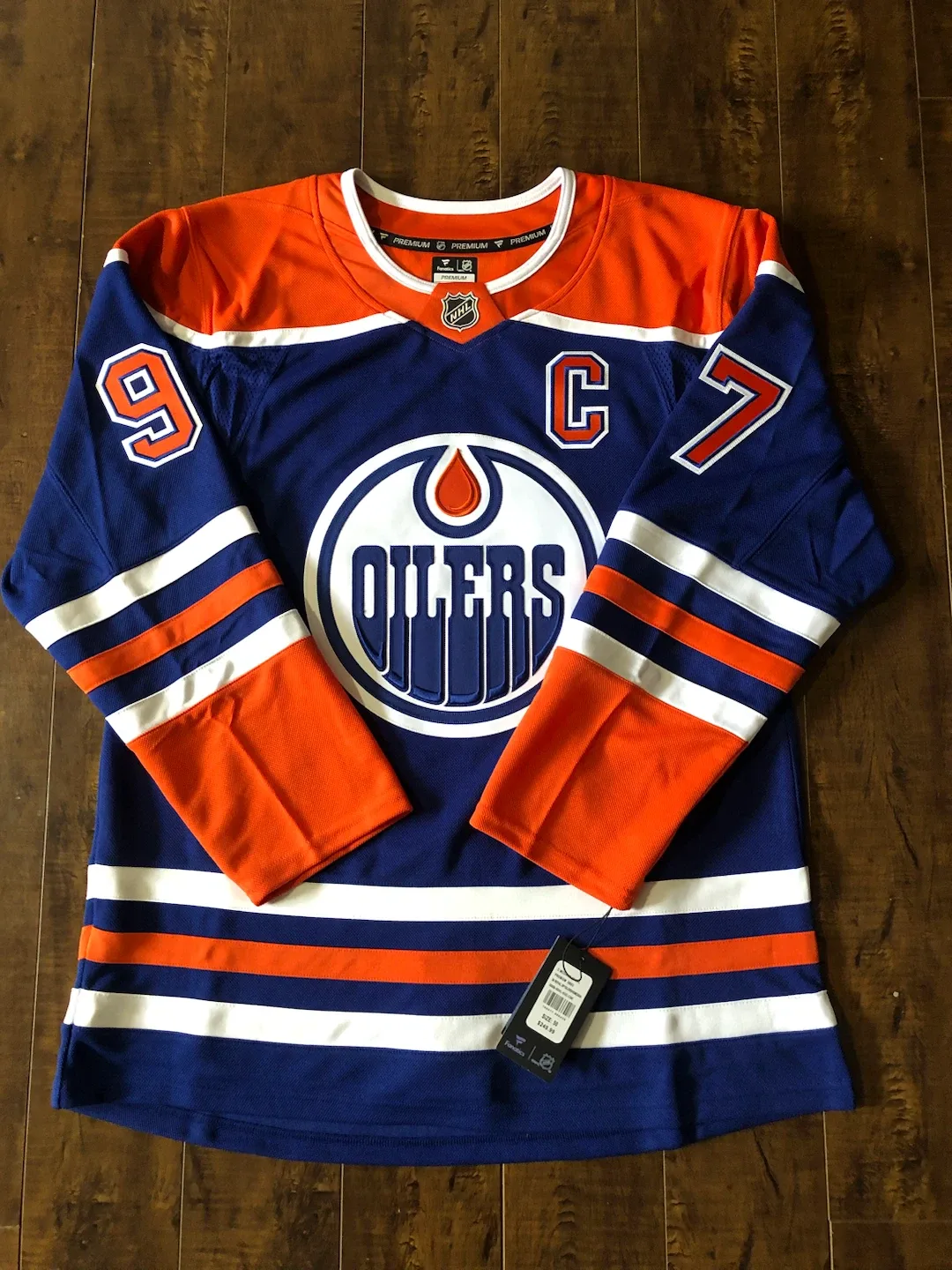 Edmonton Oilers McDavid 97 Jersey
