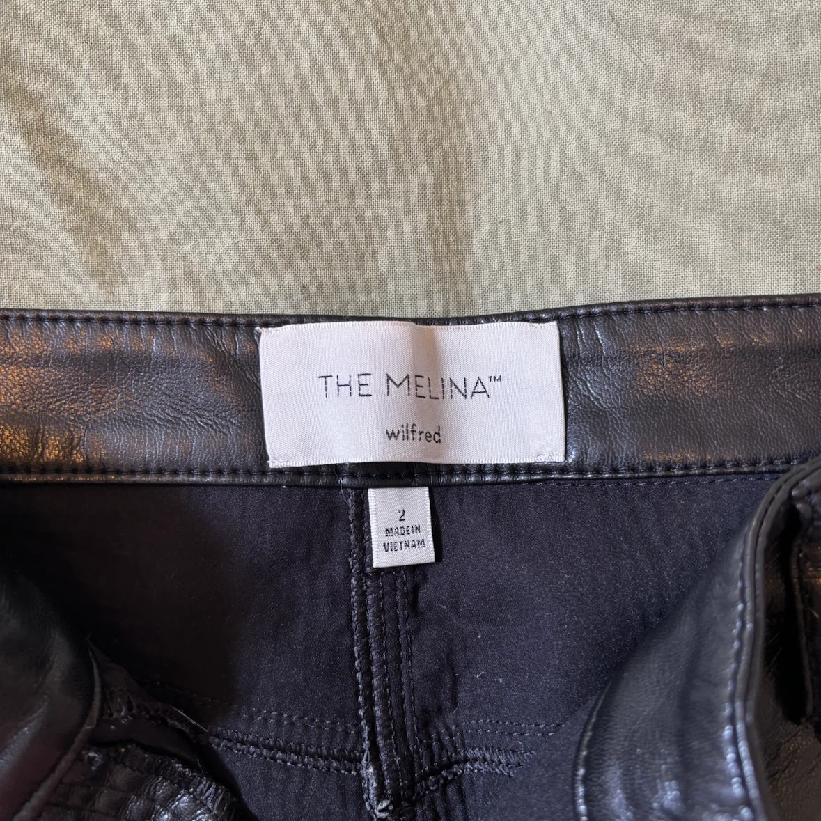 Aritzia Leather Pants - photo 2