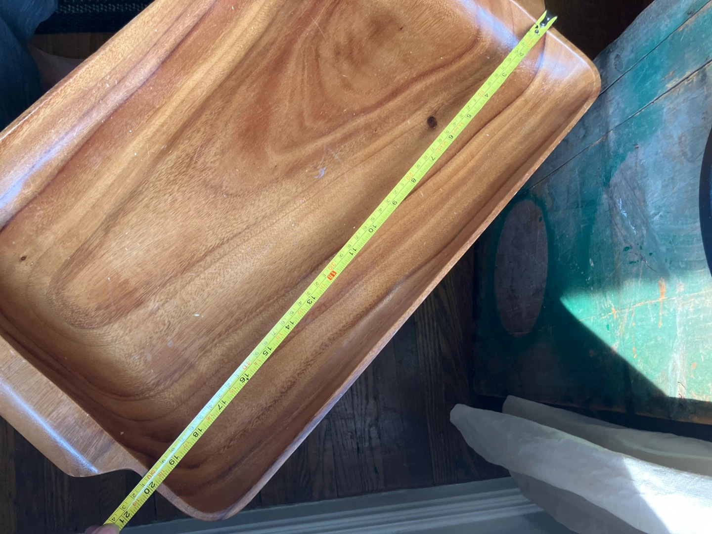 Acacia wooden tray