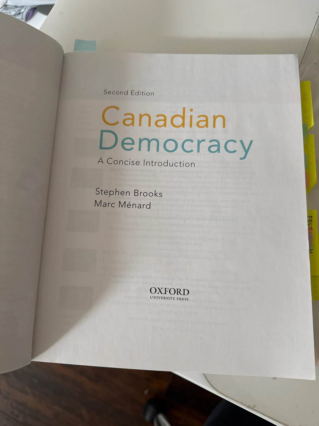 Canadian Democracy: A Concise Introduction, Second Edition - photo 2