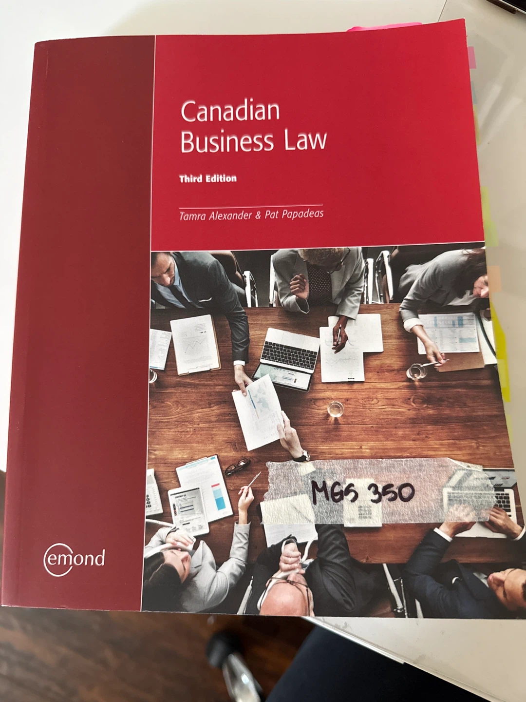 Canadian Business Law Textbook - Third Edition