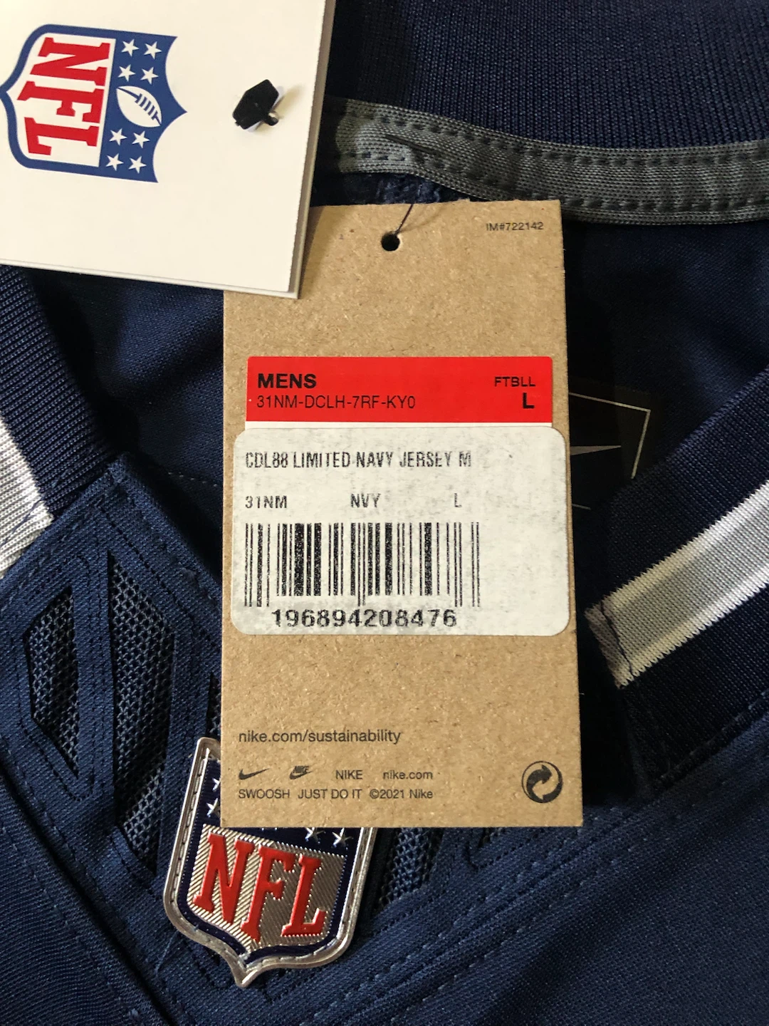 Nike NFL Dallas Cowboys Lamb #88 Jersey - photo 4