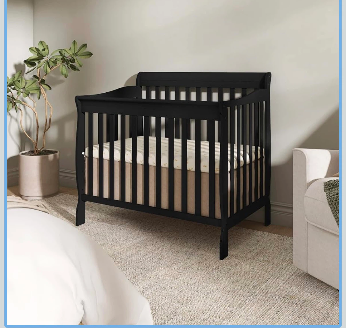 Black Convertible Crib