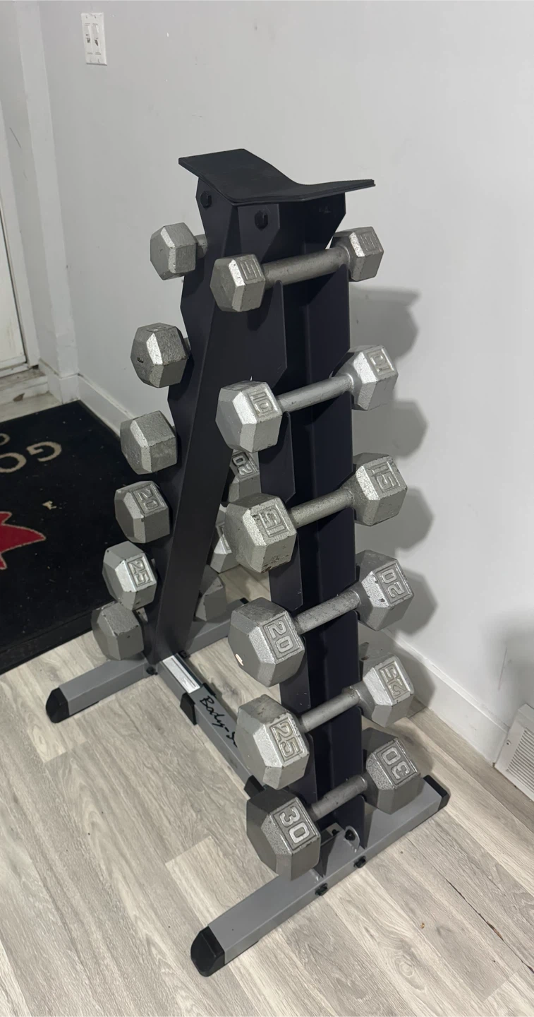 Body-Solid Vertical Dumbbell Rack