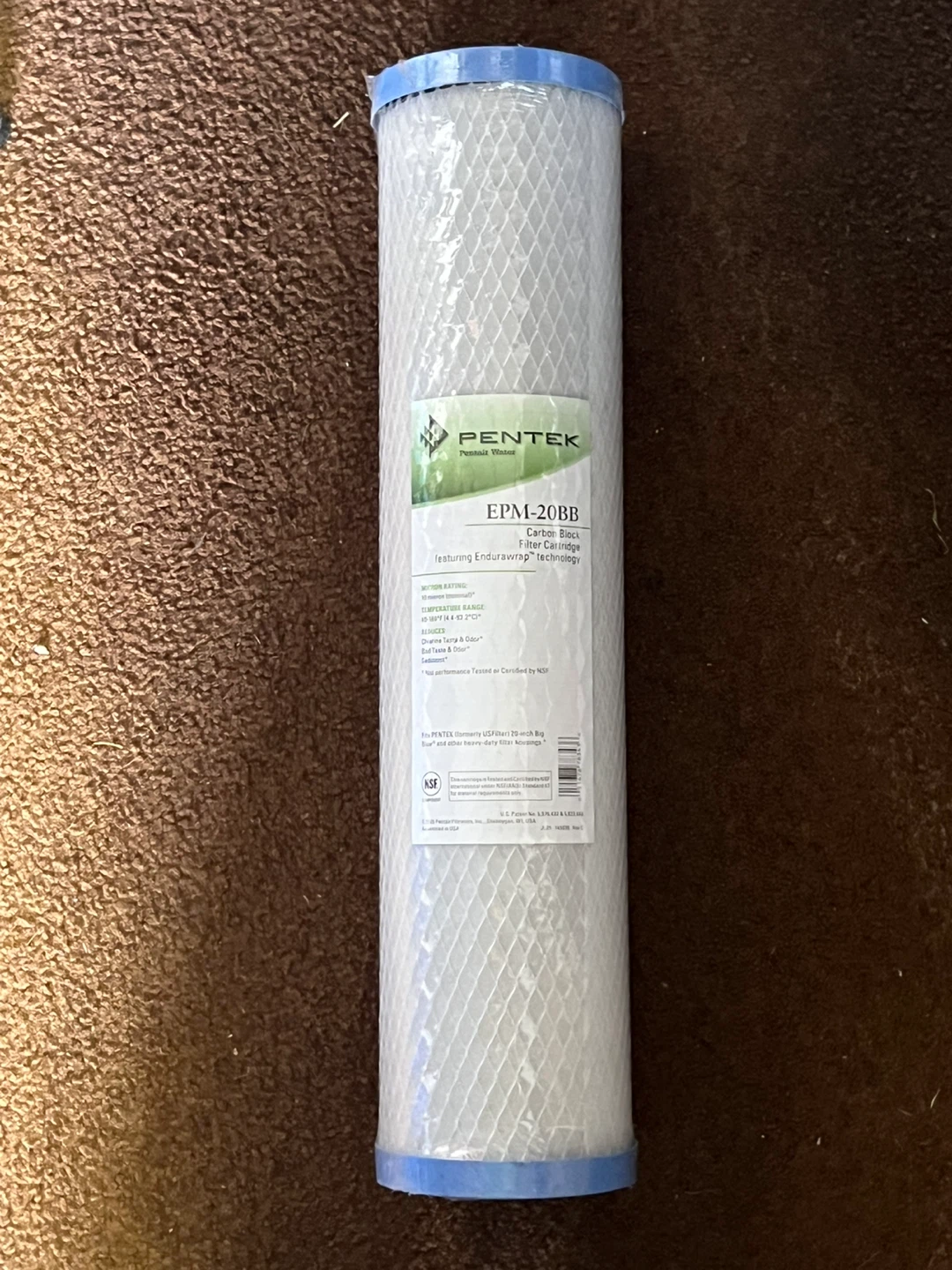 PENTEK EPM-20BB Carbon Block Filter Cartridge