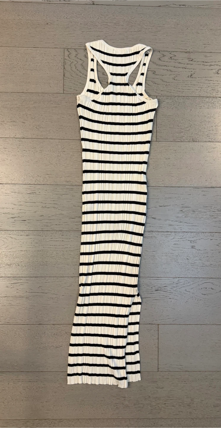 Dynamite Striped Ribbed Tank Dress XS - photo 3