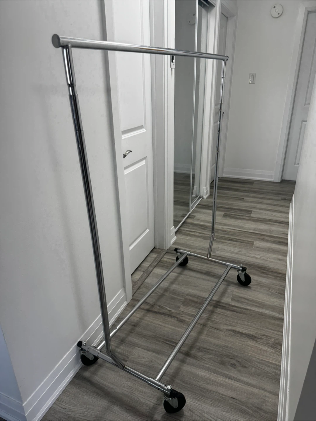 Rolling Clothes Rack