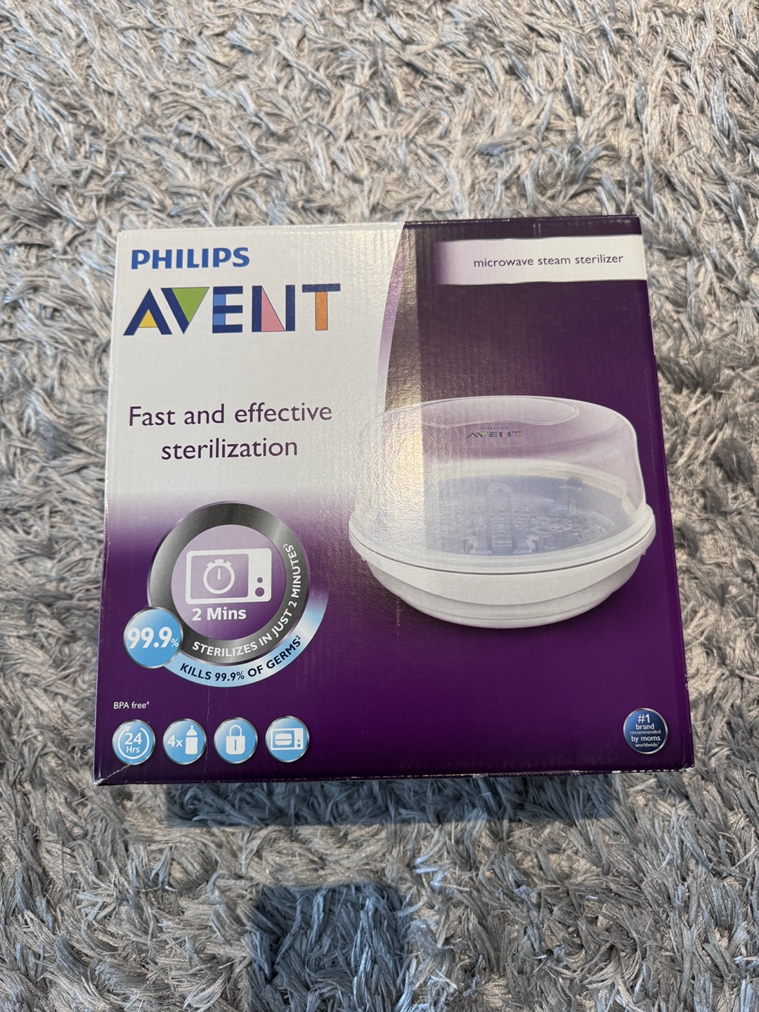 Philips Avent Microwave Steam Sterilizer