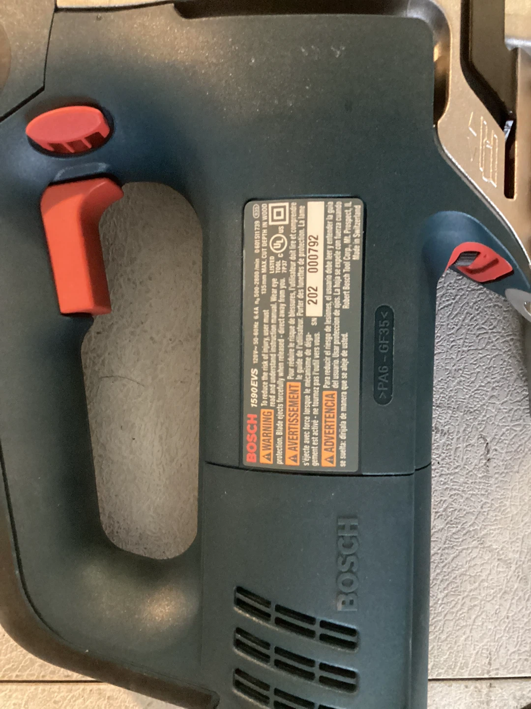 Bosch 1590 Jigs - Includes Case - photo 3