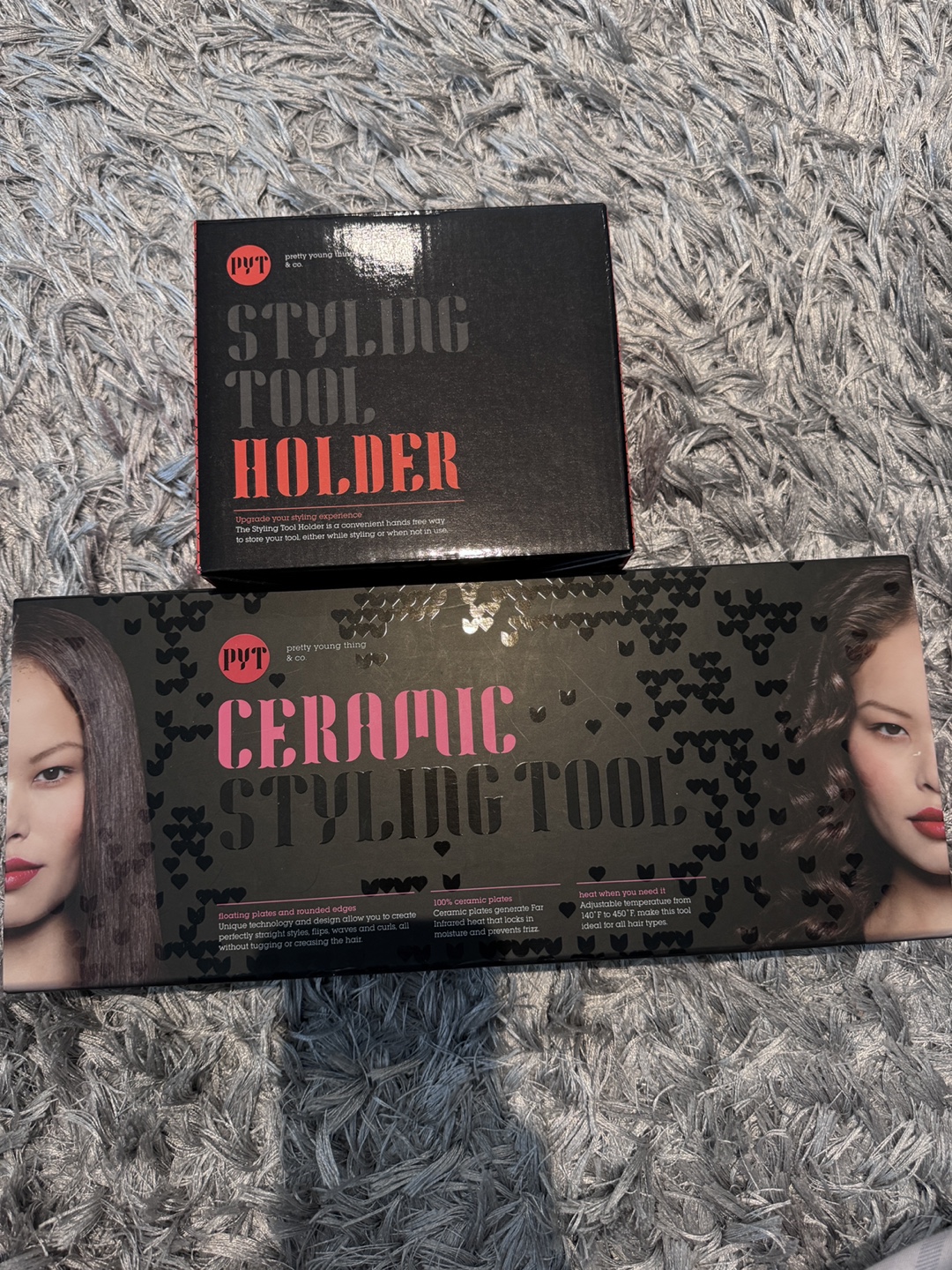 PYT Ceramic Styling Tool with Holder