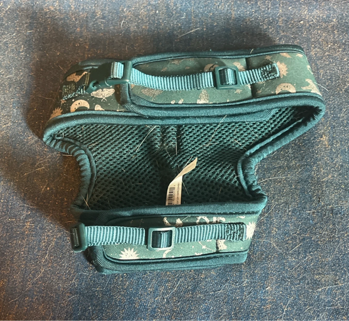 Cat Harness with Moon and Star Pattern - photo 2