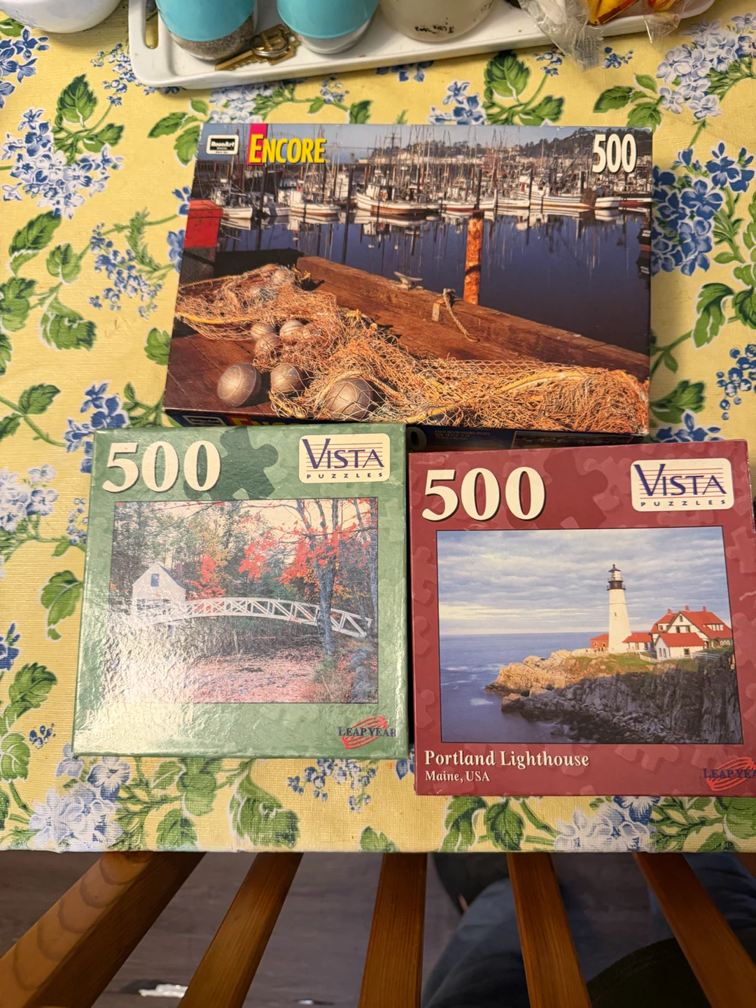 Encore 500 Piece Jigsaw Puzzles (3x)