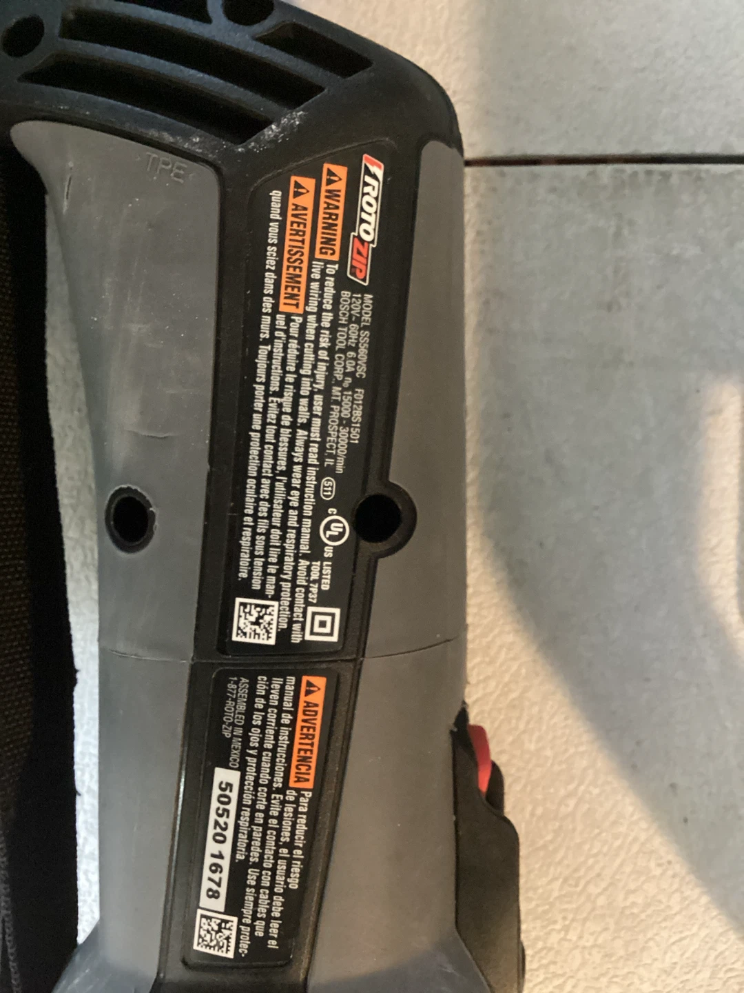 RotoZip Rotary Tool and Accessories - photo 4