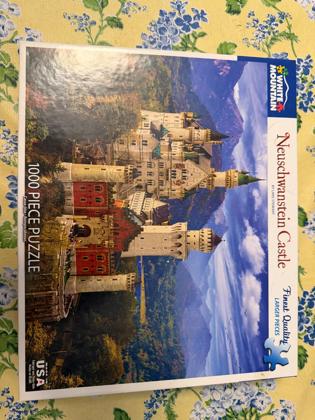 White Mountain 1000 Piece Jigsaw Puzzles (Lot of 3) - photo 2