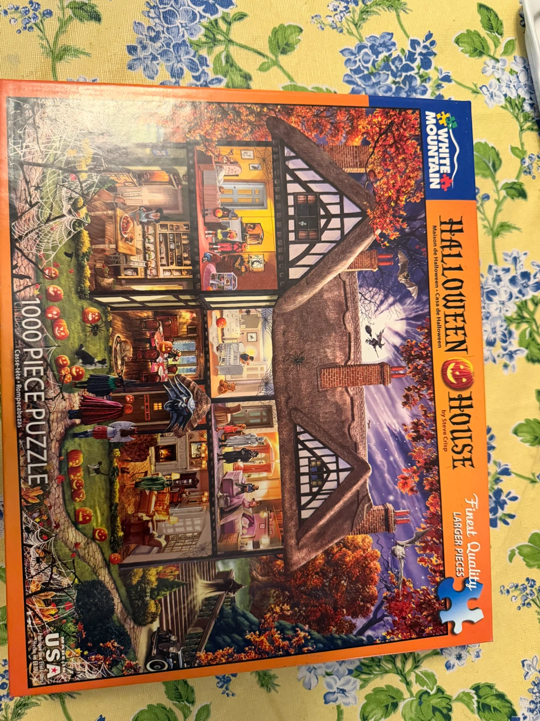 White Mountain 1000 Piece Jigsaw Puzzles (Lot of 3) - photo 3