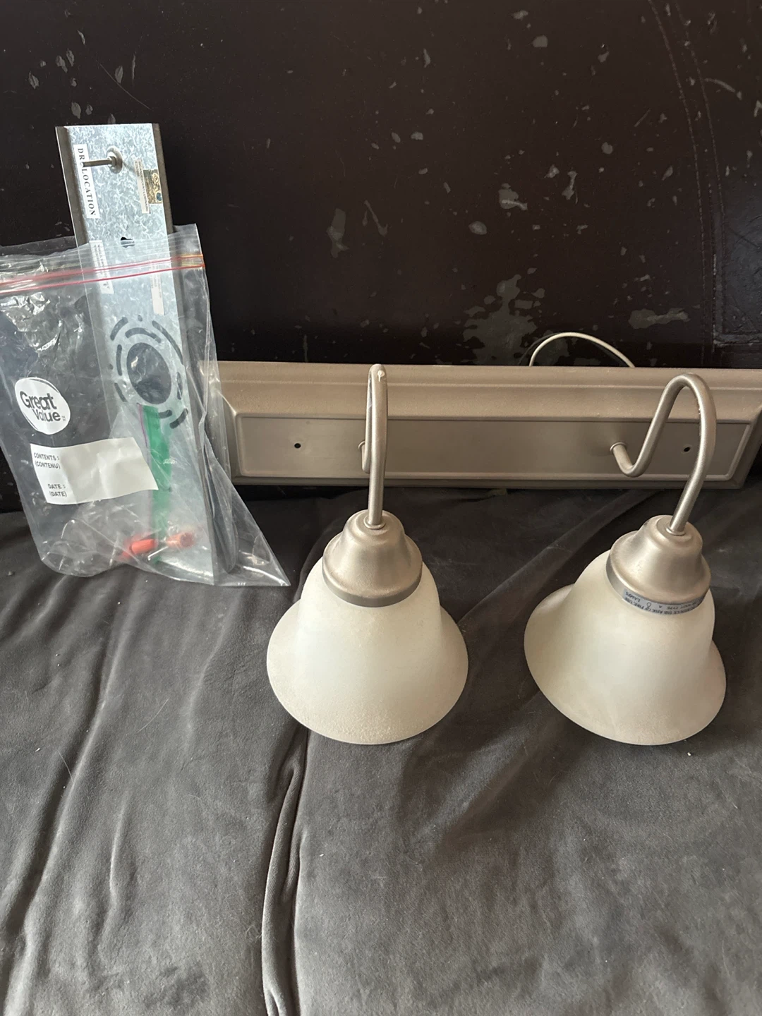 Two-Light Vanity Light Fixture