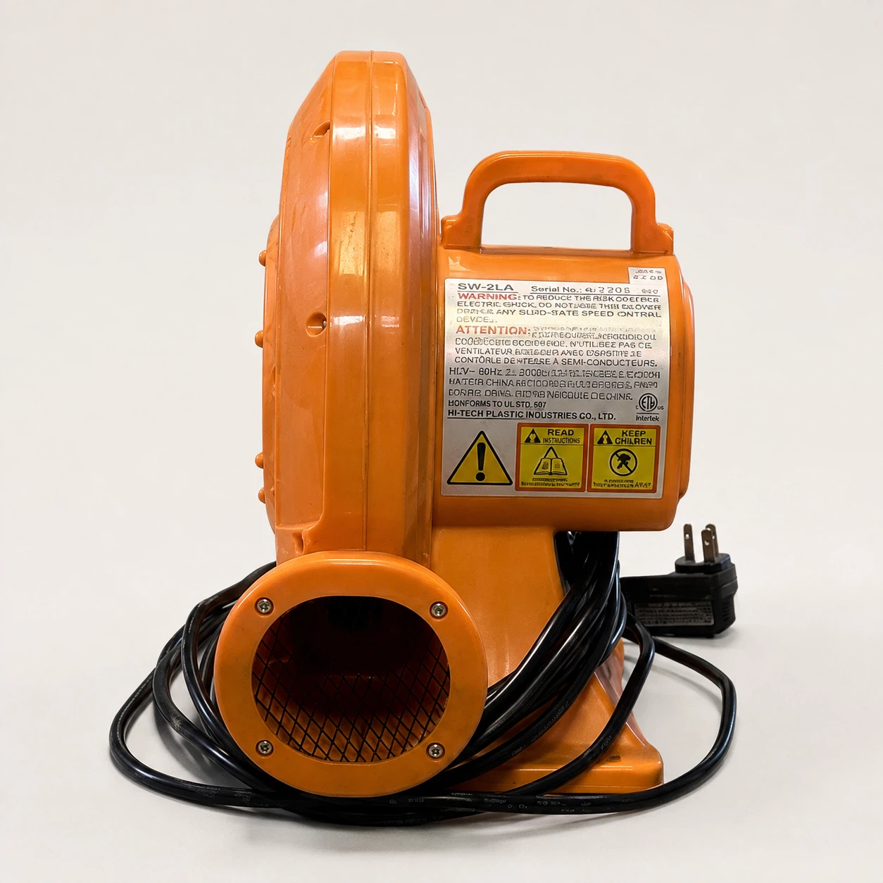 Commercial Inflatable Air Blower / Pump – SW-2LA - photo 2
