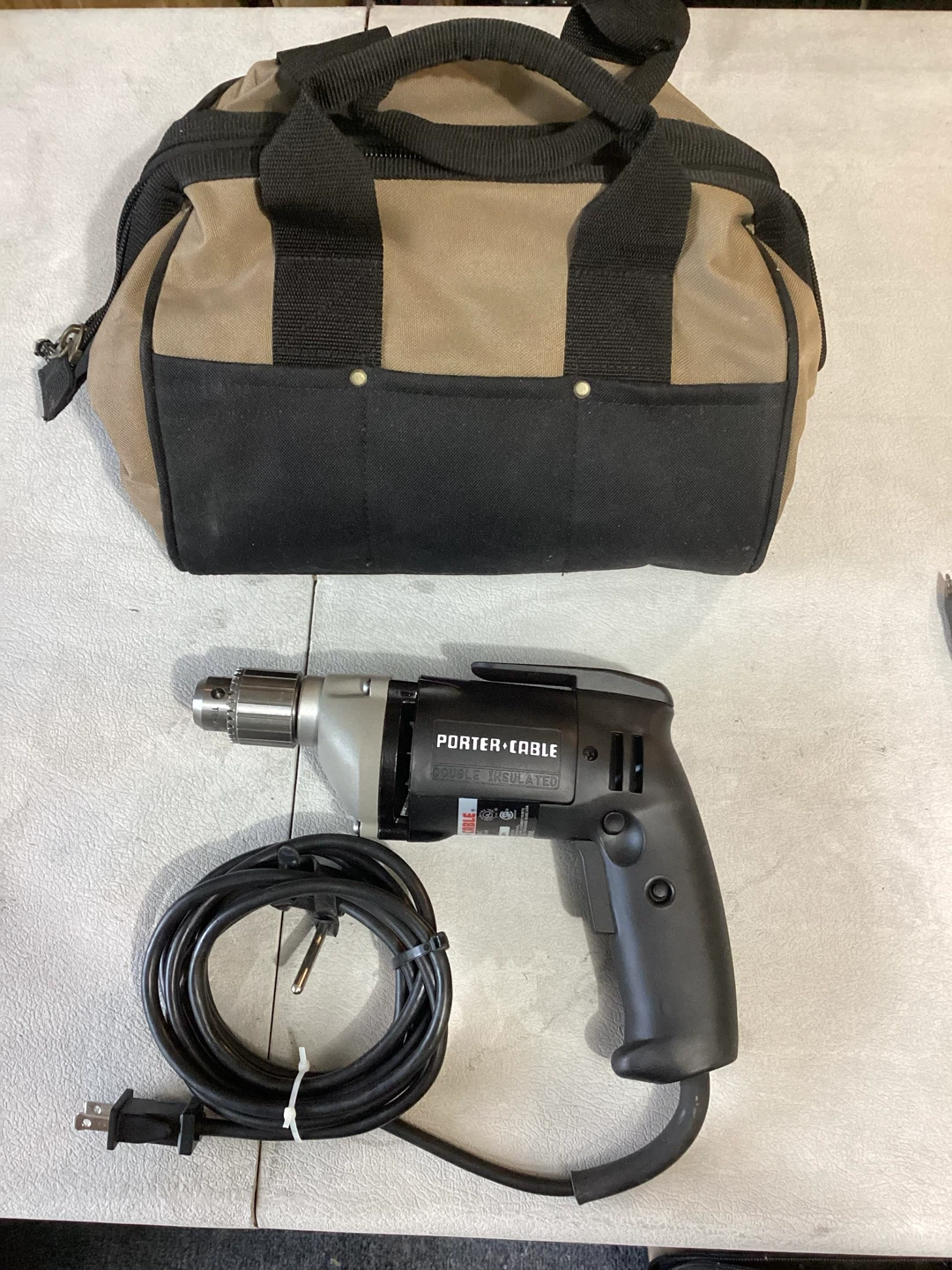Porter-Cable Corded Drill with Bag