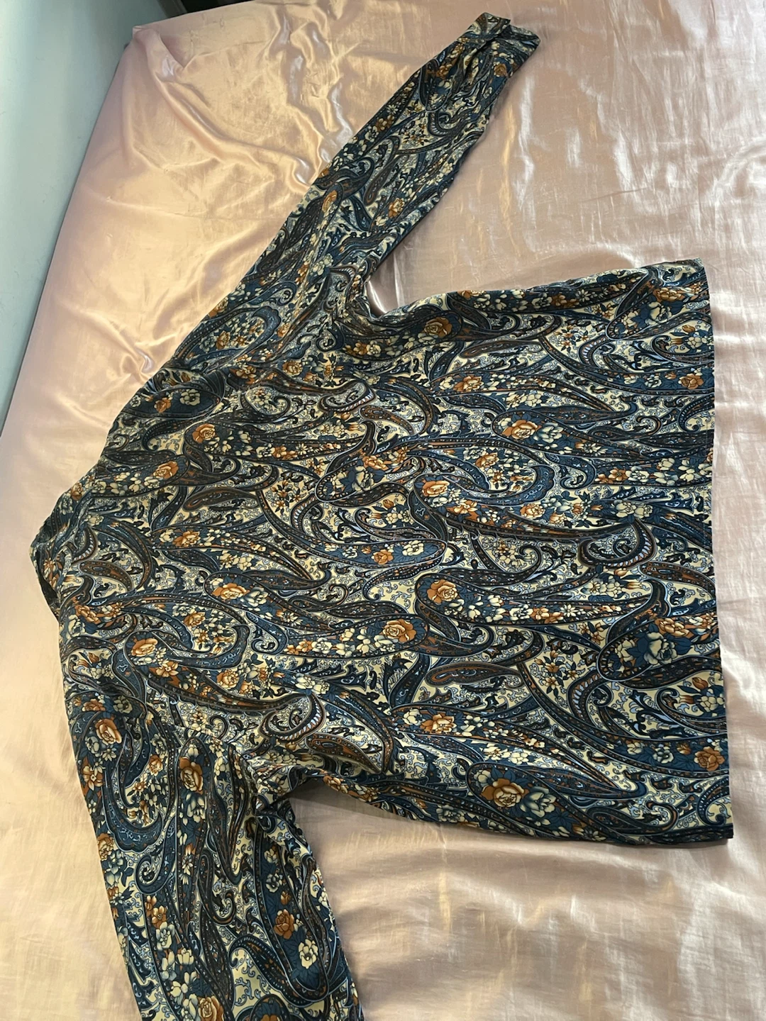 Paisley Print Button-Up Shirt - photo 3