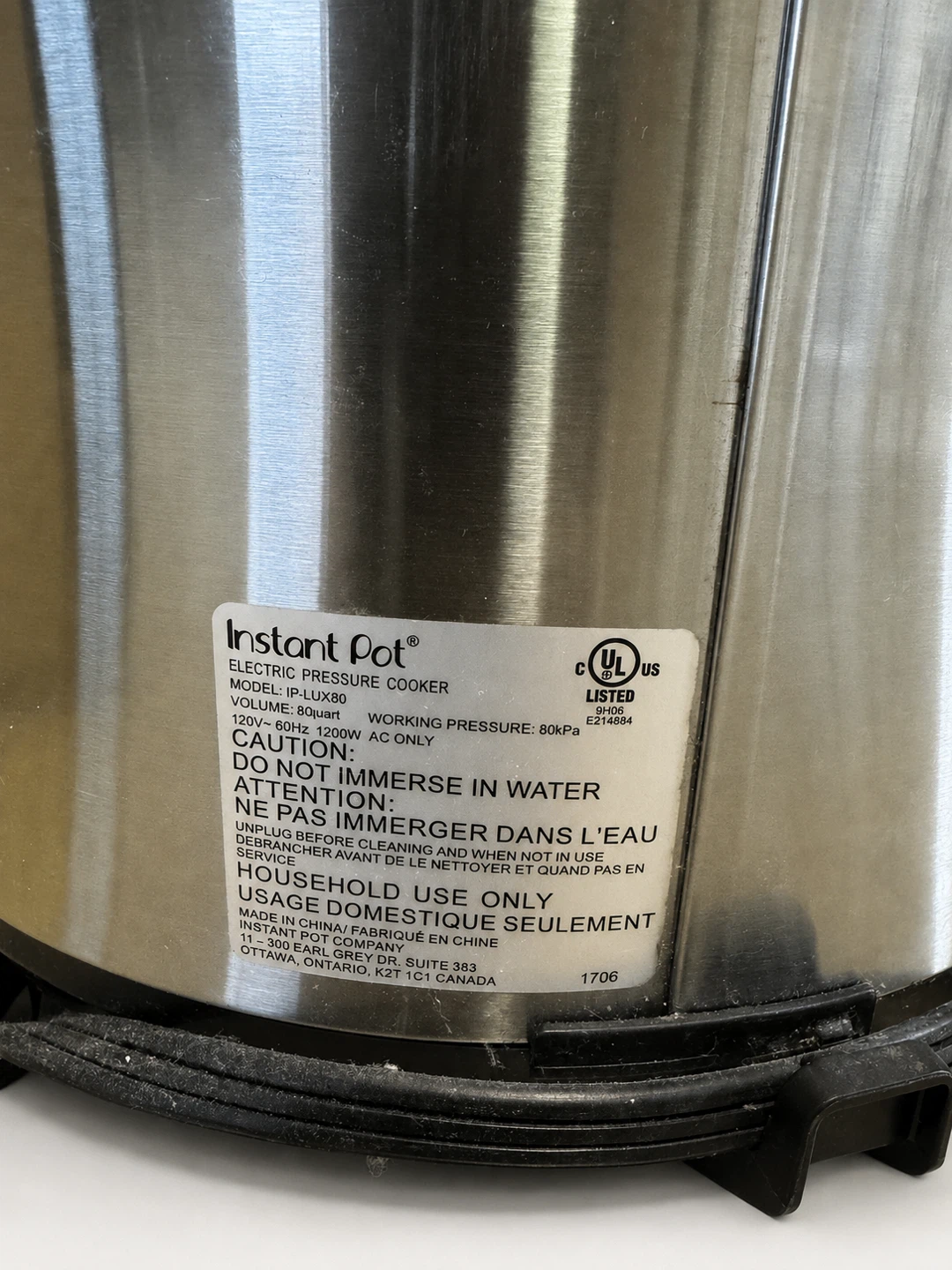 Instant Pot LUX80 8-Quart Electric Pressure Cooker - photo 2