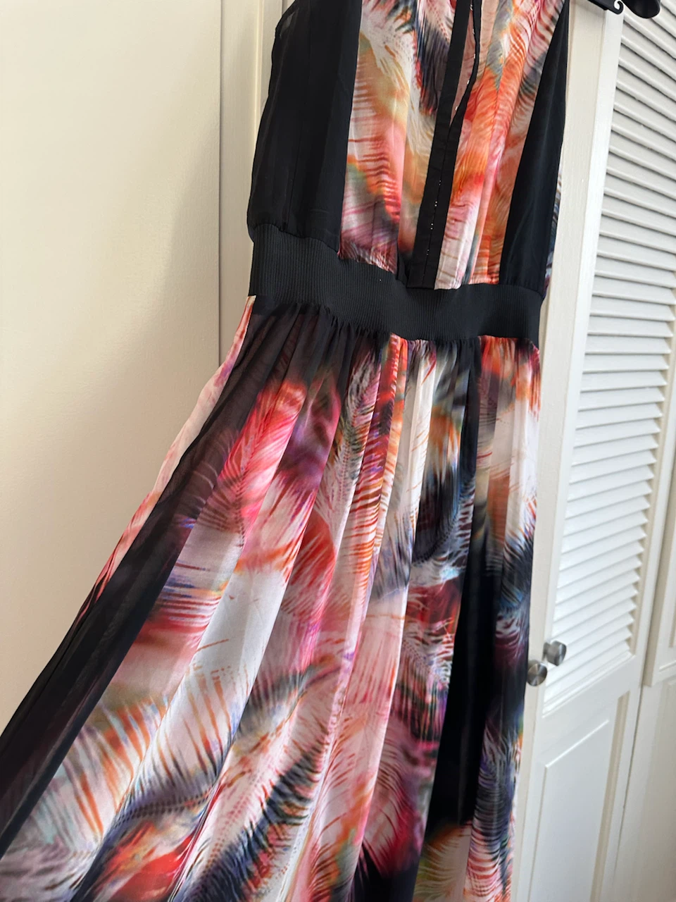 Sandro Sleeveless Maxi Dress with elastic band waist - photo 3