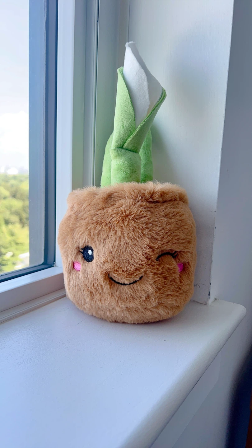 Adorable Plushie Calla Lily cutest Plant Toy 🧸 - photo 3