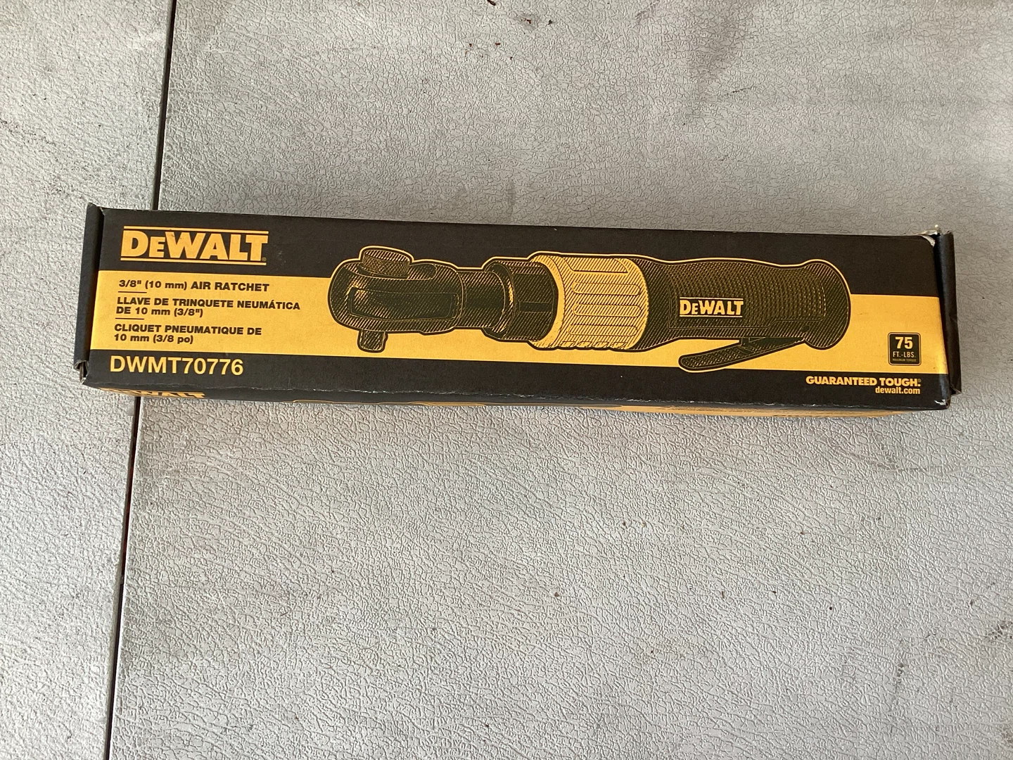 DeWalt 3/8" (10 mm) Air Ratchet DWMT70776 - photo 2