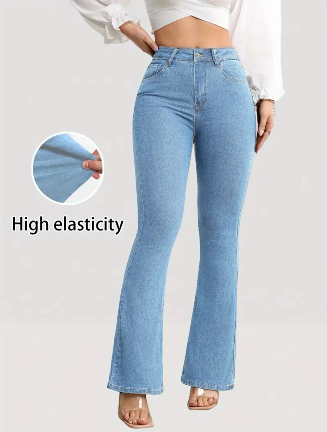 Light blue jeans