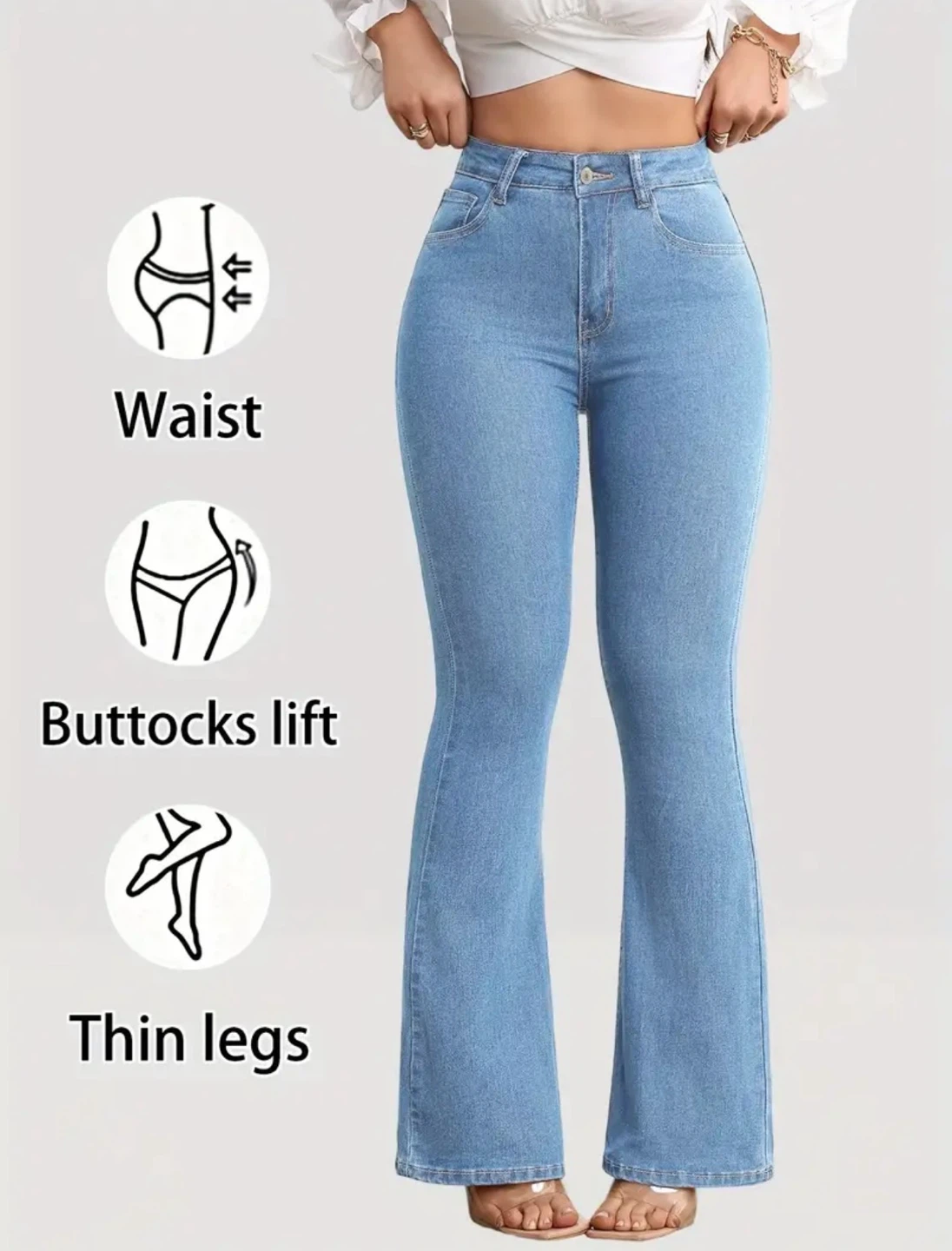 Light blue jeans - photo 4