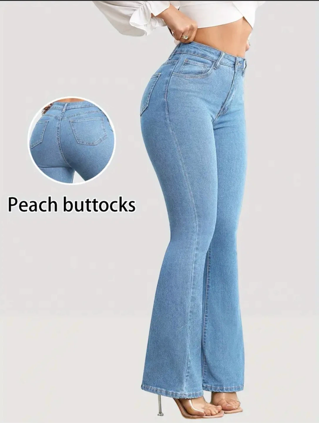 Light blue jeans - photo 5