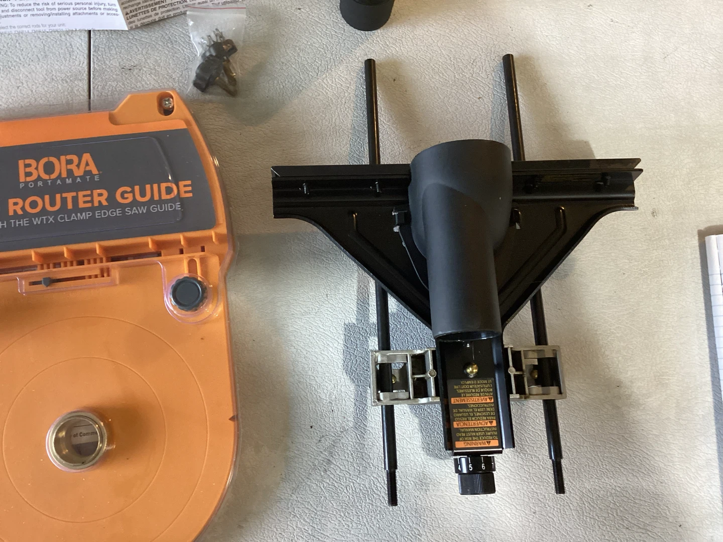 BORA Portamate Dado Router Guide & DEWALT Parallel Fence - photo 4