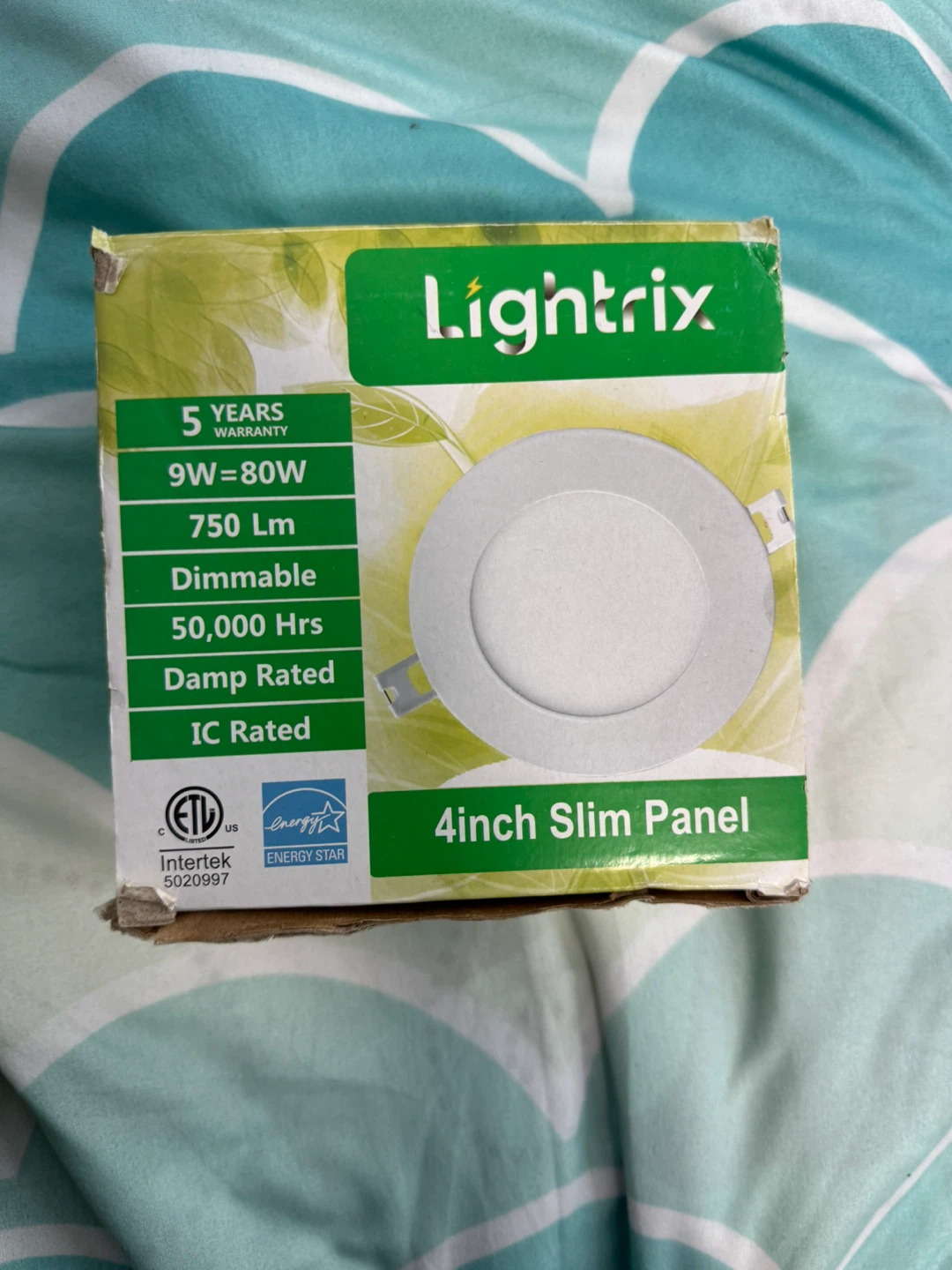 Lightrix 4inch Slim Panel LED Light